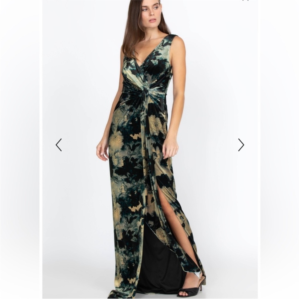 NWT Johnny Was Sherwood Mist Velvet Dress